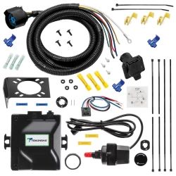 For 1988-2000 Chevrolet C/K Series Tekonsha Prodigy iD Bluetooth Wireless Trailer Brake Controllerler + 7 Way Trailer Wiring RV 7 Pin 7 Blade By Tow Ready