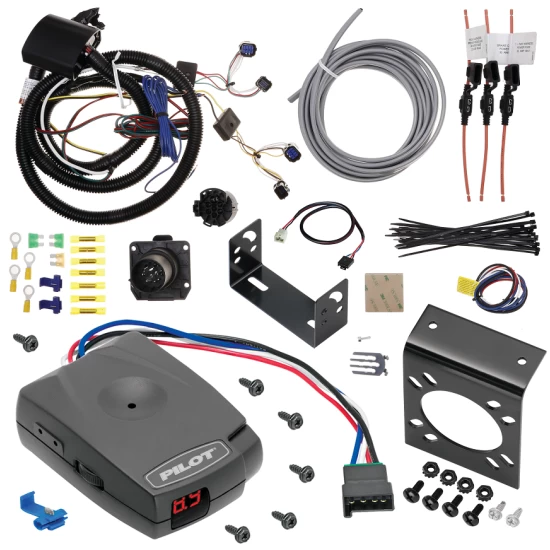 For 2023-2024 Hyundai Palisade 7-Way RV Wiring + Pro Series Pilot Brake Control + Plug & Play BC Adapter By Tekonsha