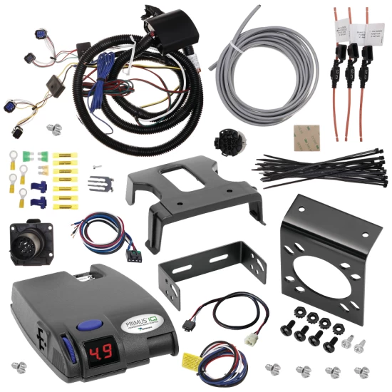For 2023-2024 Hyundai Palisade 7-Way RV Wiring + Tekonsha Primus IQ Brake Control + Plug & Play BC Adapter By Tekonsha