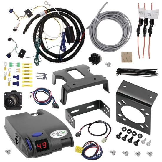 For 2023-2024 KIA Telluride 7-Way RV Wiring + Tekonsha Primus IQ Brake Control + Plug & Play BC Adapter By Tekonsha