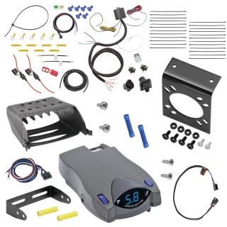 For 2007-2024 Audi Q7 7-Way RV Wiring + Tekonsha Prodigy P2 Brake Control + Plug & Play BC Adapter By Tekonsha