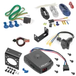 For 2021-2024 Ford F-250 Super Duty 7-Way RV Wiring + Pro Series Pilot Brake Control + Plug & Play BC Adapter By Reese Towpower