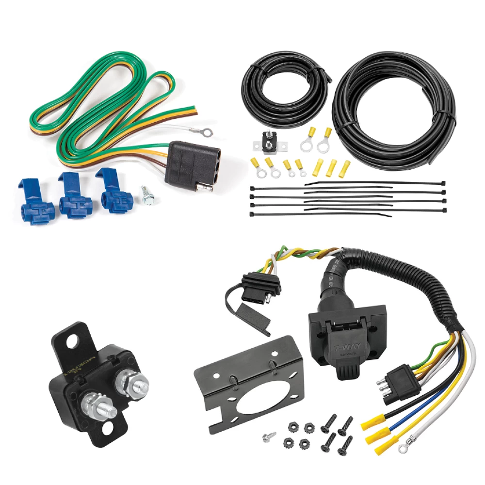 For 1999-2024 Ford F-450 Super Duty 7-Way RV Wiring kit by: Reese For 1999-2024 Ford F-450 Super Duty 7-Way RV Wiring By Reese Towpower
