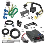 For 2005-2007 Ford F-450 Super Duty 7-Way RV Wiring + Tekonsha BRAKE-EVN Brake Control + Plug & Play BC Adapter By Reese Towpower