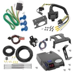 For 2008-2019 Ford F-350 Super Duty 7-Way RV Wiring + Tekonsha Primus IQ Brake Control + Plug & Play BC Adapter By Reese Towpower