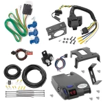 For 2019-2024 Ford F-350 Super Duty 7-Way RV Wiring + Tekonsha Primus IQ Brake Control + Plug & Play BC Adapter By Reese Towpower