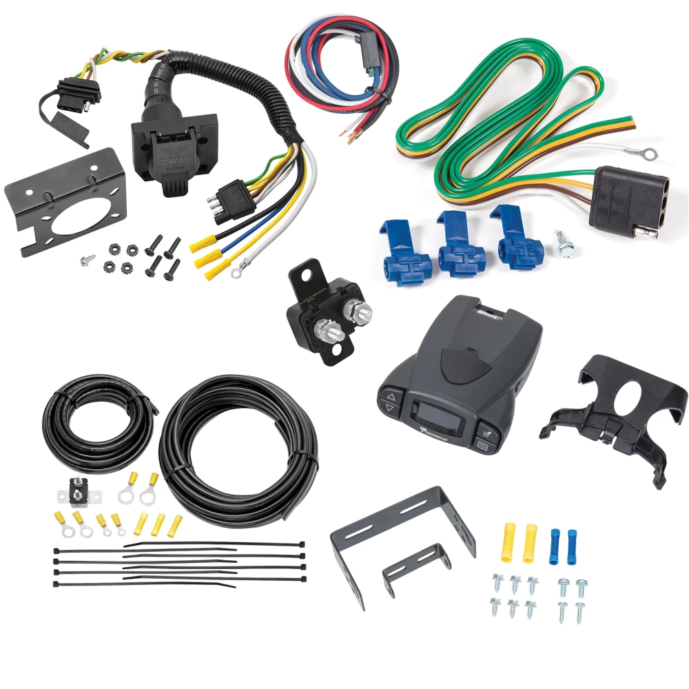 For 2018-2021 Toyota Tundra 7-Way RV Wiring + Tekonsha Prodigy P3 Brake Control By Reese Towpower