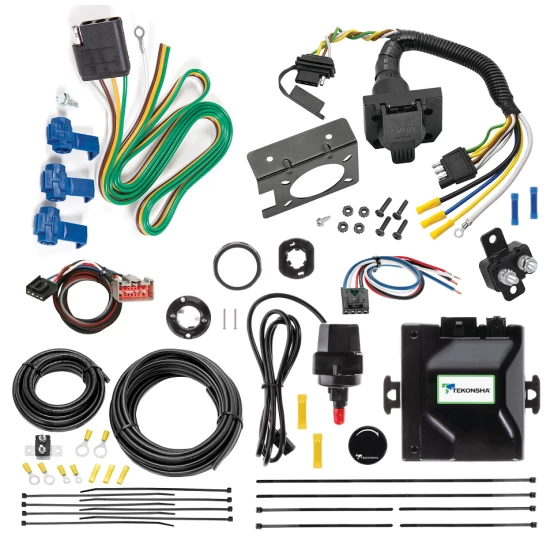 For 2008-2019 Ford F-350 Super Duty Tekonsha Prodigy iD Bluetooth Wireless Brake Control + Plug & Play BC Adapter + 7-Way RV Wiring By Reese Towpower