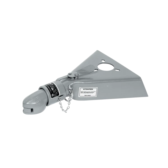 Bulldog 4K Powered Drive A-Frame Trailer Jack with 12.5K Collar-Lok™ Coupler