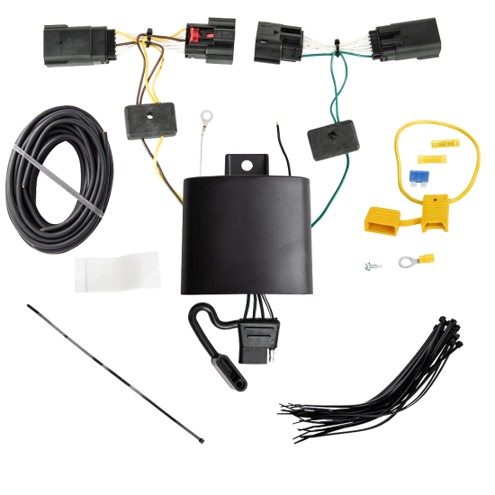 Custom Fit Trailer Hitch Wiring Harness (Plug & Play) 2" Drop Ball-Mount w/ Pin/Clip 1-7/8" Chrome Ball Installation Hardware Installation Instructions 76382 118786 23 63816 Draw-Tite Trailer Tow Hitch 18-22 Jeep Wrangler JL All Styles Comp Trailer Tow Hitch For 18-23 Jeep Wrangler JL All Styles Complete Package w/ Wiring and 1-7/8" Ball
