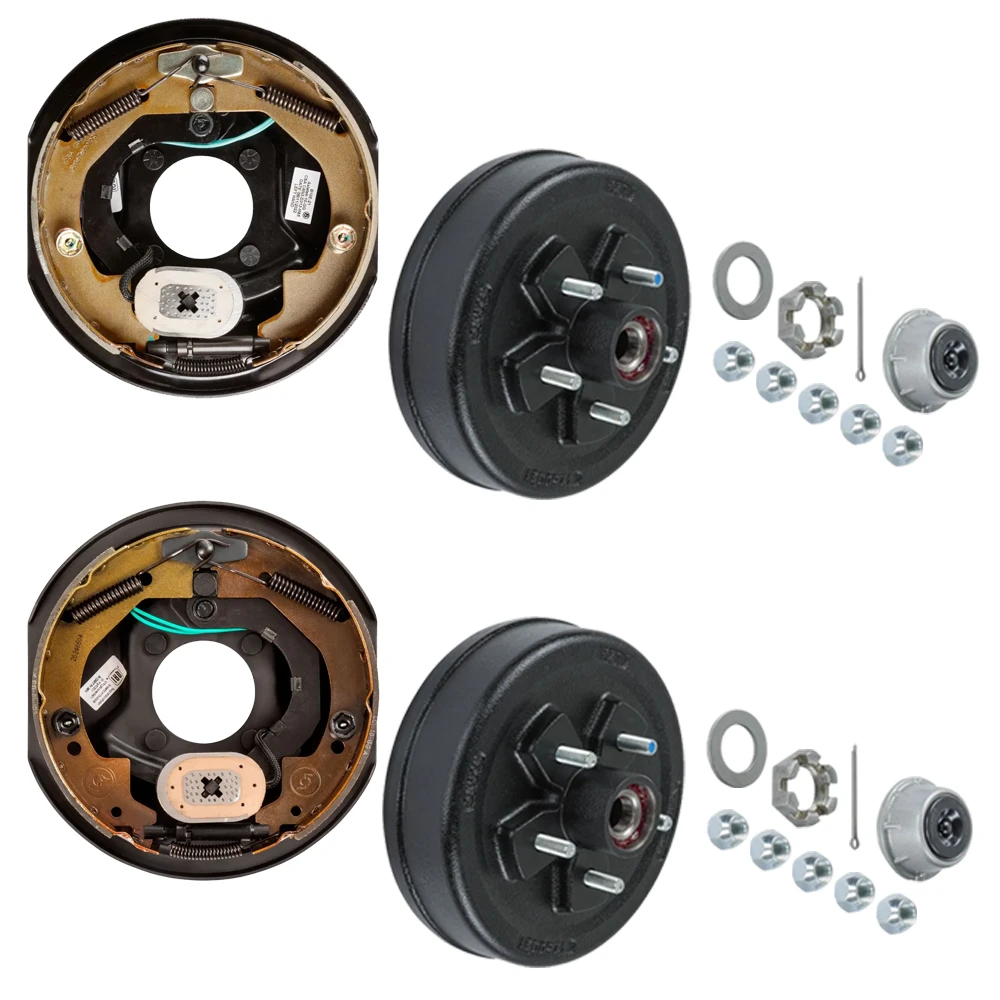 Lippert 3,500-lb 10x2.25 Electric Brake Hub Pair with 5 on 4.5 Bolt Pattern