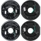 Lippert 4-Pack 10" x 2.25" Electric Brake Assemblies for 3,500 lb Tandem Axle