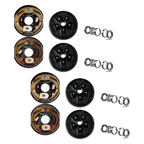 Lippert 3,500-lb tandem-axle 10-inch electric brake & drum hub kit, fits Dexter, Alko, Rockwell