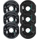 Lippert 6-Pack 10 x 2.25 Electric Trailer Brake Assemblies for 3,500 lb Axles