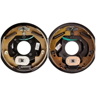 Lippert 3,500 lb electric brake kit with (2-Pairs) 10 in drum-hubs only 5-on-4.5 pattern