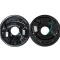 Lippert 3,500 lb electric brake kit with (2-Pairs) 10 in drum-hubs only 5-on-4.5 pattern