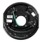 Lippert 3,500-lb axle 10x2.25 self-adjusting electric brake & fully assembled 5-on-4.5 drum hub kit – Dexter / Al-Ko compatible