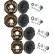 Lippert Tandem 7K Axle 12 x 2 Hub & Drum (6 on 5.5, 1/2" Stud) with Forward Self-Adjusting Brakes