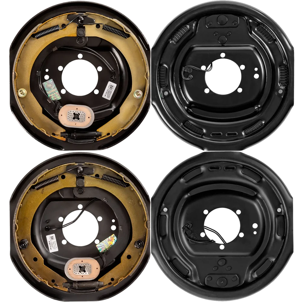 Lippert 12 x 2 electric trailer brake assembly kit left right pair 5-bolt 4K-7K