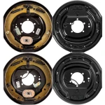 Lippert 12 x 2 electric trailer brake assembly kit left right pair 5-bolt 4K-7K