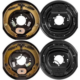 Lippert 12 x 2 electric trailer brake assembly kit left right pair 5-bolt 4K-7K