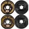 Lippert 12 x 2 electric trailer brake assembly kit left right pair 5-bolt 4K-7K
