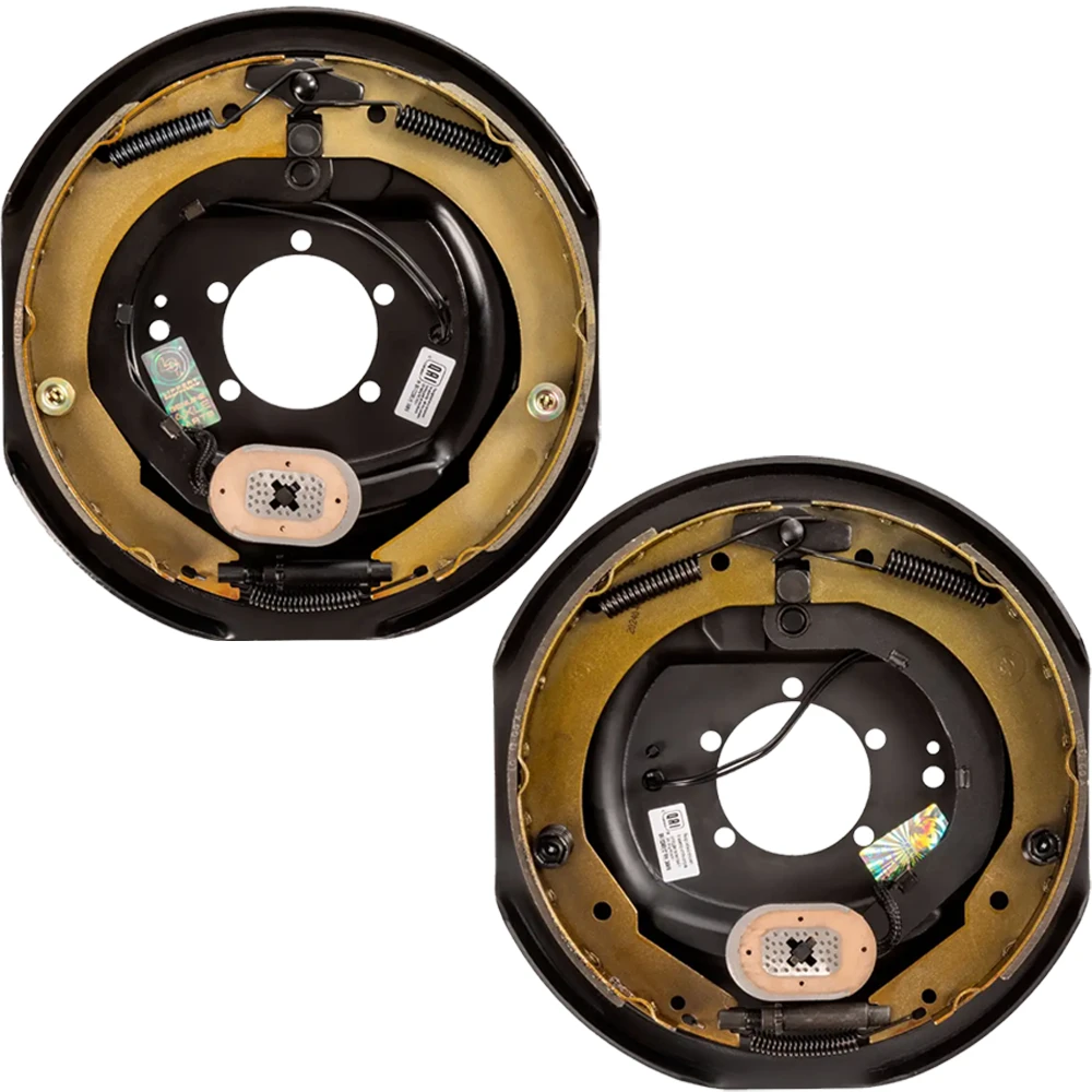 Lippert 12 x 2 electric trailer brake assembly kit left right pair 5-bolt 4K-7K