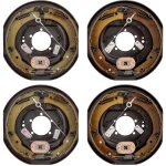 lippert 7k tandem‑axle self‑adjusting 12 inch electric brake and drum hub kit 8 on 6.5 dexter compatible