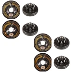 Lippert 7K Tandem‑Axle Self‑Adjusting 12" Electric Brake & Drum Hub Bundle – 8‑on‑6.5, 9/16" Studs – Dexter / AL‑KO / Rockwell Compatible