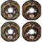 Lippert 12" x 2" Self-Adjusting Trailer Brake Assembly Kit for 4K-7K lb Axles