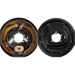 Lippert 12" self‑adjusting trailer brake & oil‑bath drum hub kit, 8‑on‑6.5, Dexter & Alko compatible