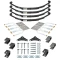 Lippert 3,500 lb tandem axle suspension kit with 21 inch leaf springs, equalizer, hangers, and hardware