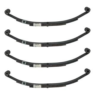 Lippert 3,500 lb tandem axle suspension kit with 21 inch leaf springs, equalizer, hangers, and hardware
