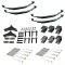Lippert Tandem Axle Suspension Kit 3,500 lb with 24" Leaf Springs and Hardware