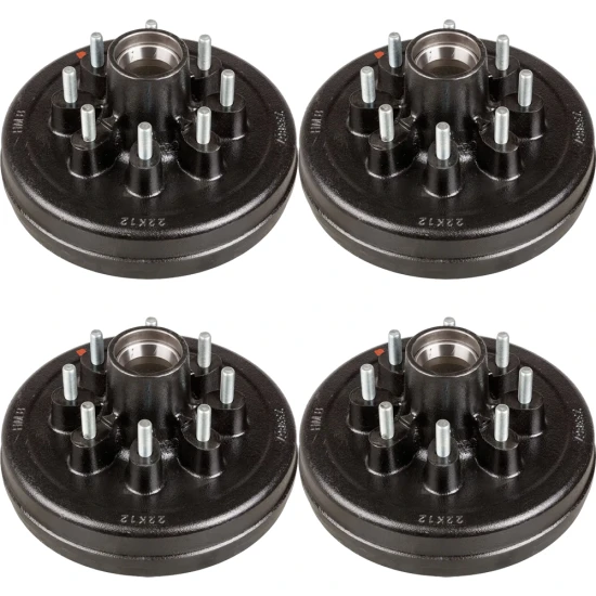 lippert 7k tandem‑axle self‑adjusting 12 inch electric brake and drum hub kit 8 on 6.5 dexter compatible