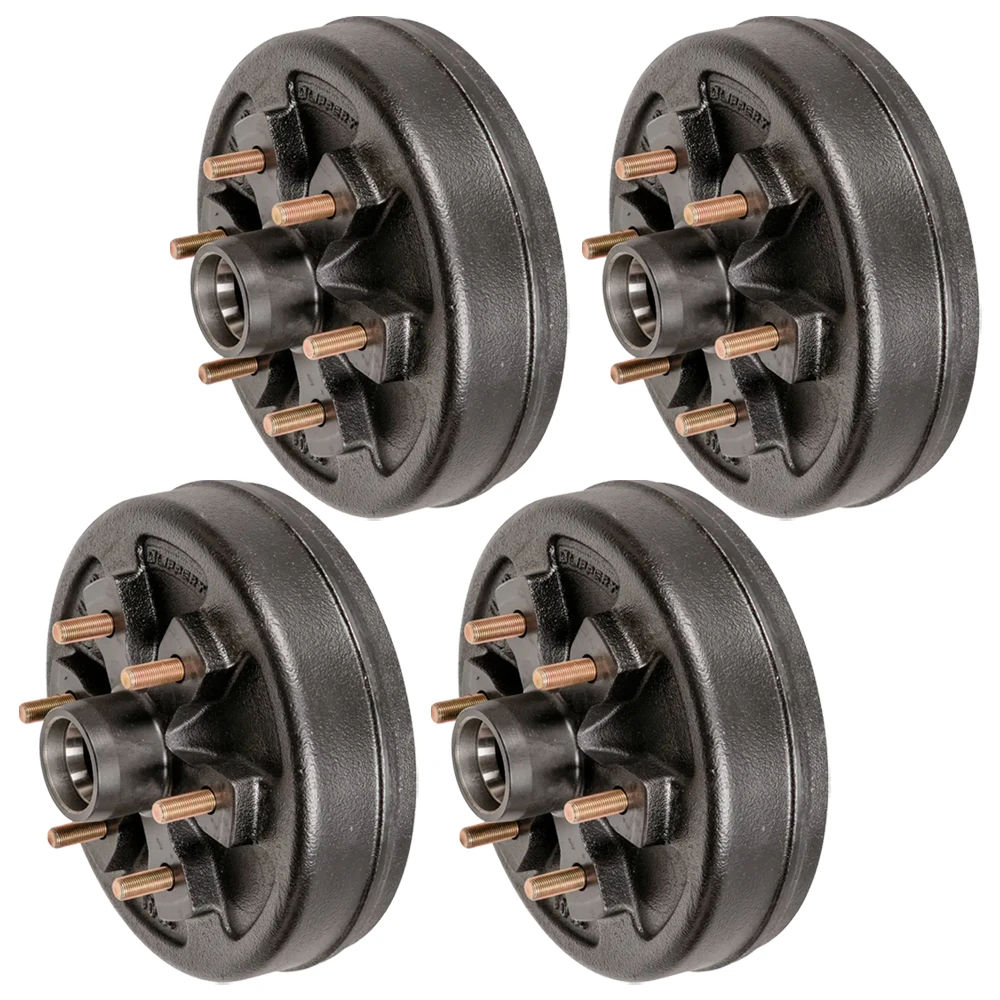 Lippert 10 inch brake drum hub 6 on 5.5 bolt pattern, 4,400 lb axle, set of 4, fits Dexter AL-KO