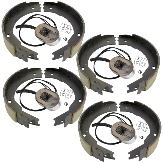 Lippert 12 x 2 Universal Manual Tandem-Axle Electric Brake Renewal Kit, replacement shoe & lining, magnet kits