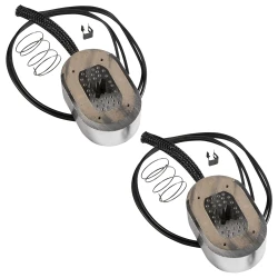 Lippert 2-Pack 12" x 2" Electric Trailer Brake Magnet Kit for Single Axle Trailers