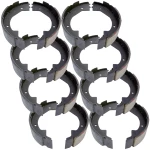 Lippert Quad Axle 10 x 2.25 Electric Trailer Brake Shoe & Lining Kit Replacement