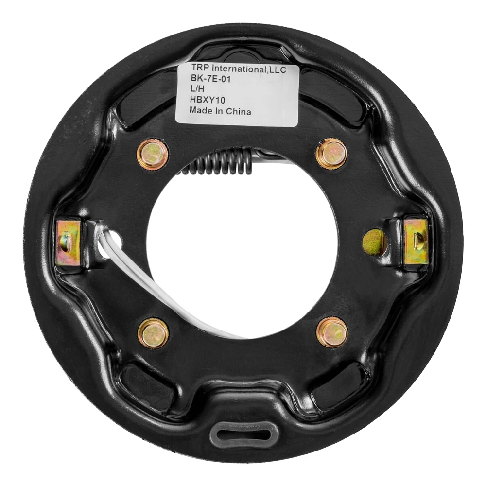 Lippert 7x1.25 2,200-lb Left Electric Brake & Hub Kit – 5 on 4.5 – Spindle, Dust Cap, 6-Pack Lug Nuts