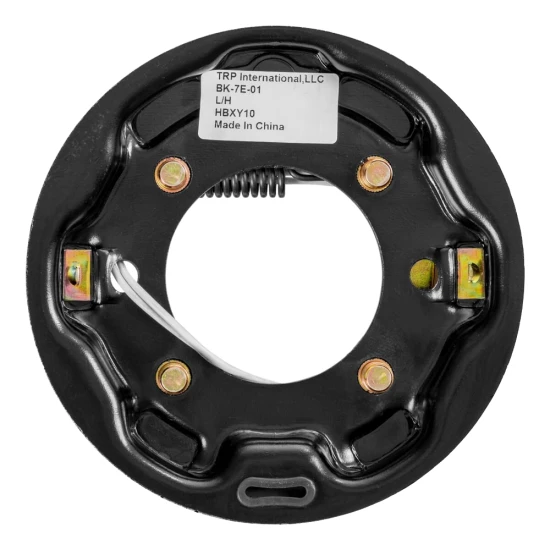 Lippert 7x1.25 2,200-lb Left Electric Brake & Hub Kit – 5 on 4.5 – Spindle, Dust Cap, 6-Pack Lug Nuts