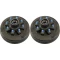 Lippert 8K 12.25×3.38 electric brake assemblies & 8-on-6.5 grease hubs kit