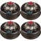 Lippert 8K tandem-axle electric brake assemblies and 8-on-6.5 drum hub kit, Dexter compatible