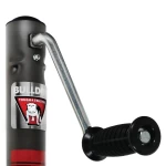 Bulldog 1500 lbs Trailer Jack, 8 Inch Spoked Wheel, Zinc, for Marine Applications