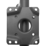 Bulldog 1500 lbs Trailer Jack, 8 Inch Spoked Wheel, Zinc, for Marine Applications
