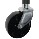 Bulldog 1500 lbs Trailer Jack, 8 Inch Spoked Wheel, Zinc, for Marine Applications
