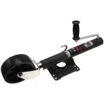 Bulldog 1500 lbs Trailer Jack, 8 Inch Spoked Wheel, Zinc, for Marine Applications