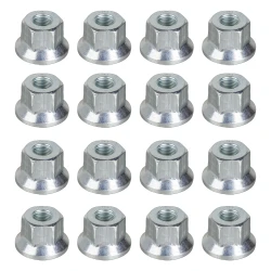 Lippert 16‑Piece 5/8″‑18 Hex Flange Wheel Lug Nut Set