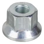 Lippert 16‑piece 5/8‑18 hex flange wheel lug nut set for boat and trailer wheels