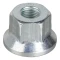 Lippert 16‑piece 5/8‑18 hex flange wheel lug nut set for boat and trailer wheels